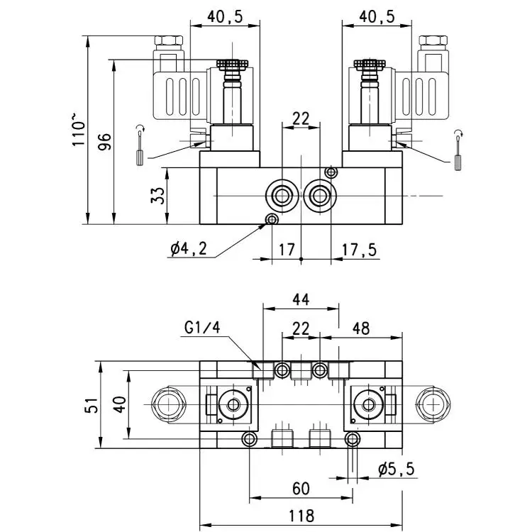 Kangmaosheng Camozzi 454-V11-22 Solenoid Valve