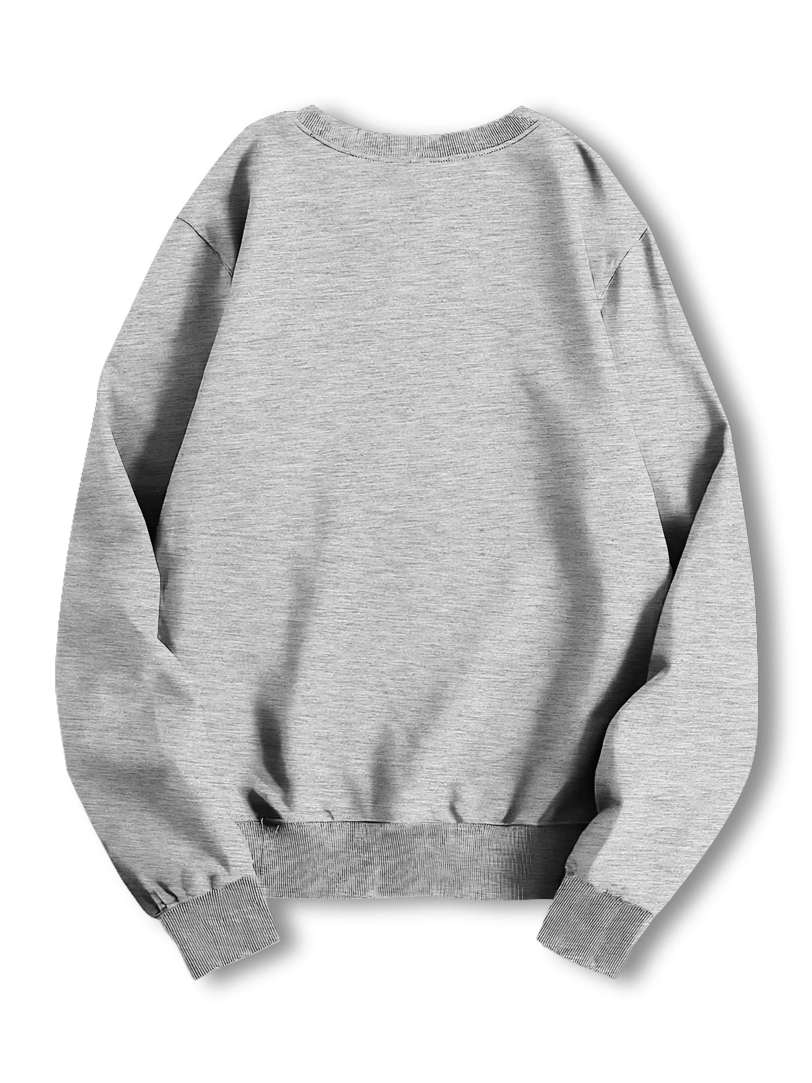 Letters print sweatshirt, crew neck casual sweatshirt for winter & fall, women\'s clothing