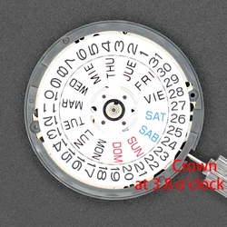 NH36 NH36A For Seiko Automatic Mechanical Movement English Date Week 3.8 O'clock Crown Japan Original Watch Replacement Parts