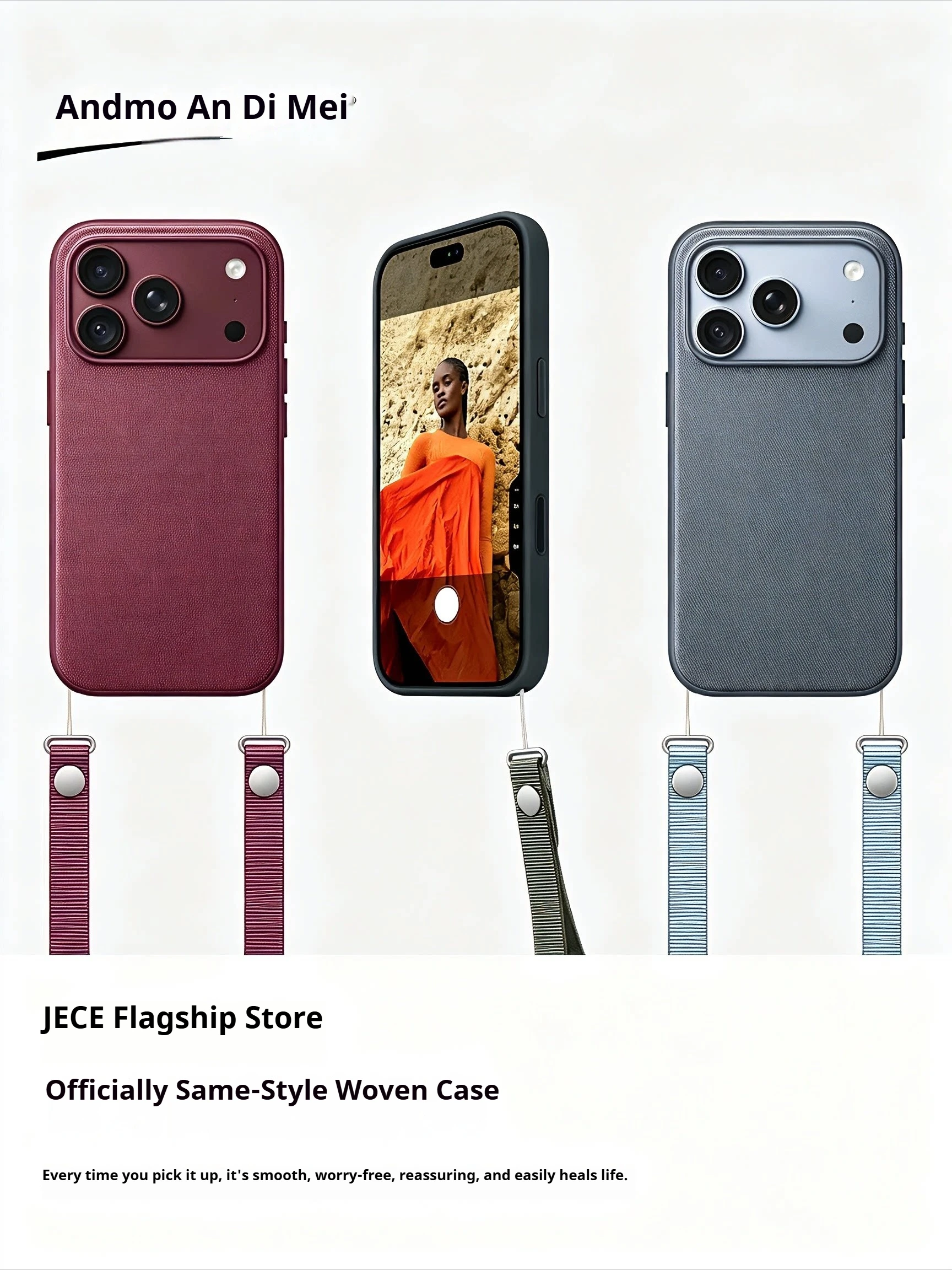 【Official Woven】Magnetic Phone Case for iPhone18 Pro Max,iPhone17Pro,18 Pro Tech Fabric&Camera Buttons for iPhone17 Pro Max Case