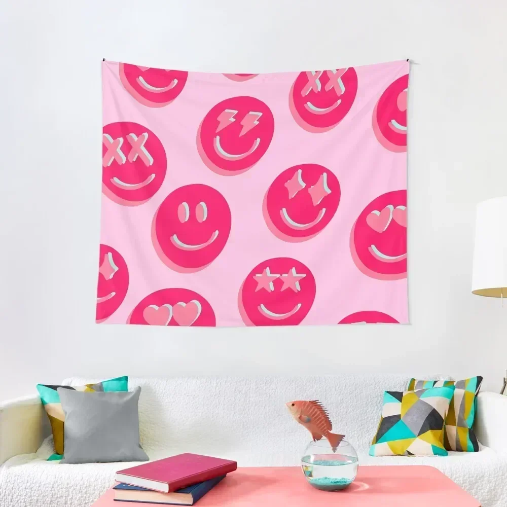 

PINK SMILES Tapestry Bathroom Decor Funny Things To Decorate The Room Tapestry