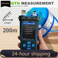 NOYAFA NF-8508 Cable Tracker LCD Display Network Tools Measure Length Wiremap Tester PoE Checker Optical Power Meter