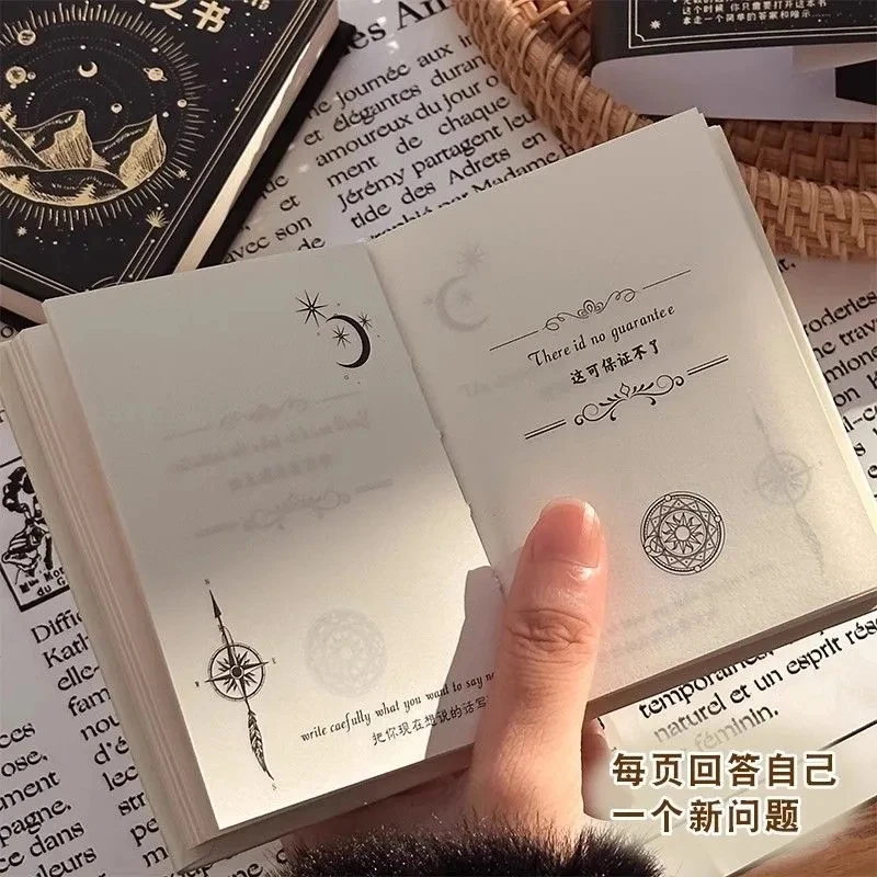 Magical Answer Book Mini Version Bilingual Portable Pocket Book Birthday Gift Creative Notebook Portable Small