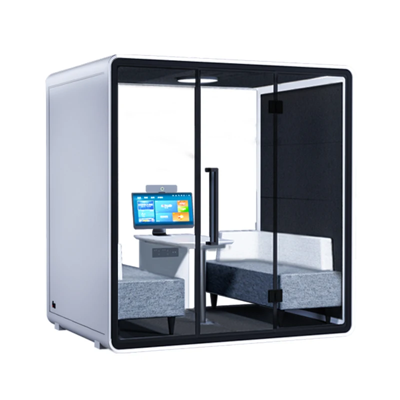 كابينة عزل الصوت، استوديو تسجيل منزلي، مجموعة طبلة، تيار مباشر داخلي، كابينة نوم صامتة، كشك هاتف #1