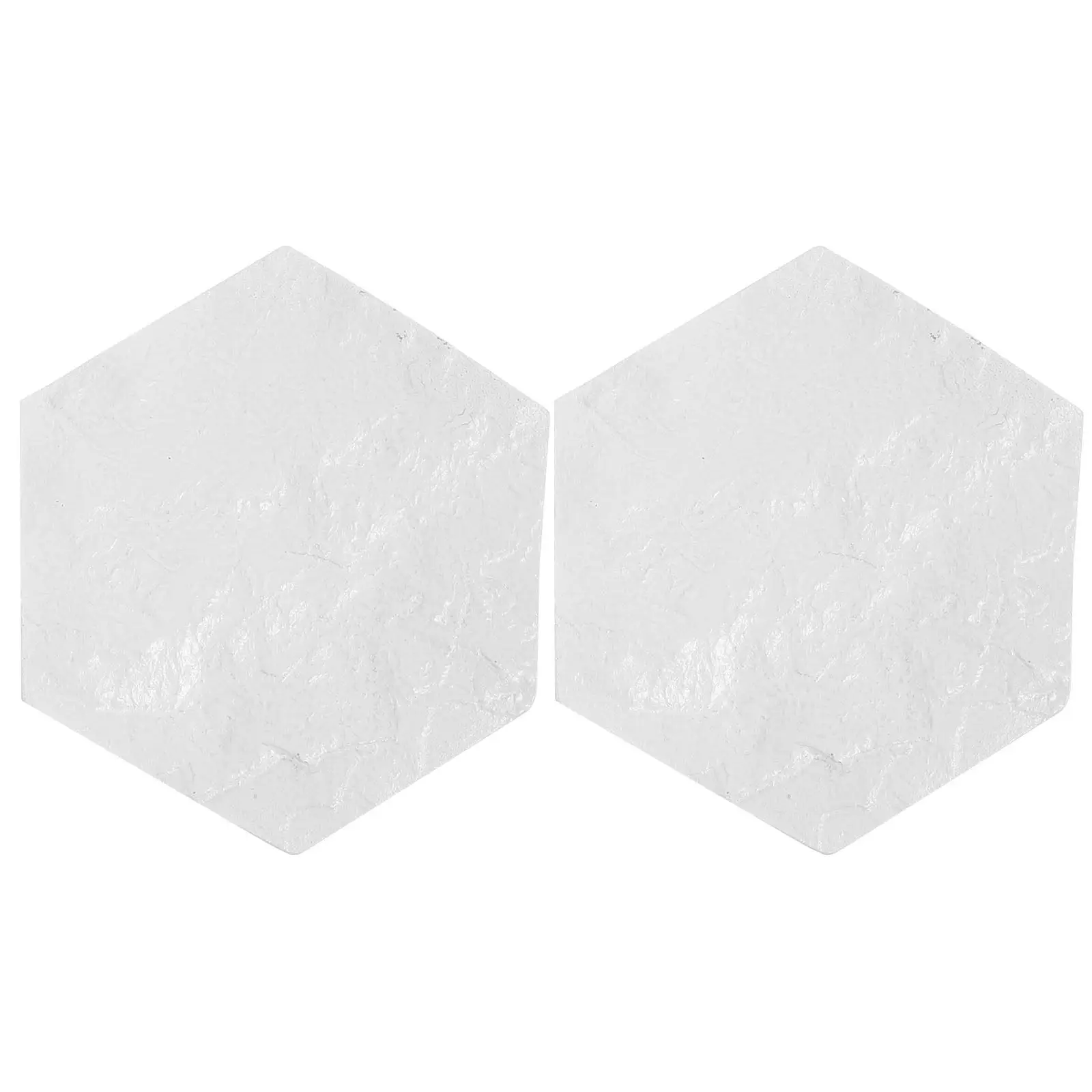 

2Pcs Polygonal Resin Jewelry Tray Creative Decorative Storage Holder Trinket Dish Rings Earrings Necklaces Organizer