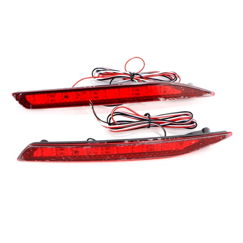 

Car Warning Light Rear Bumper Reflector Light Red LED Tail Lamp Stop Brake Lamp for Honda Accord 9th 2014 2015 2016