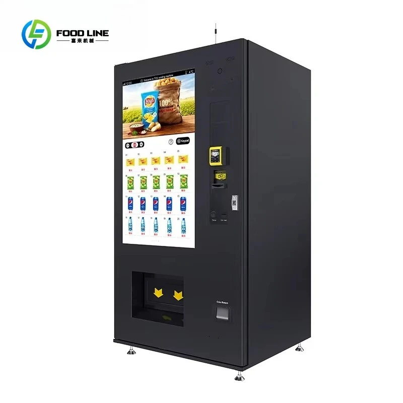 

49 Inch Screen Vending Machine With QR Code Payment System Snack Vending Machine
