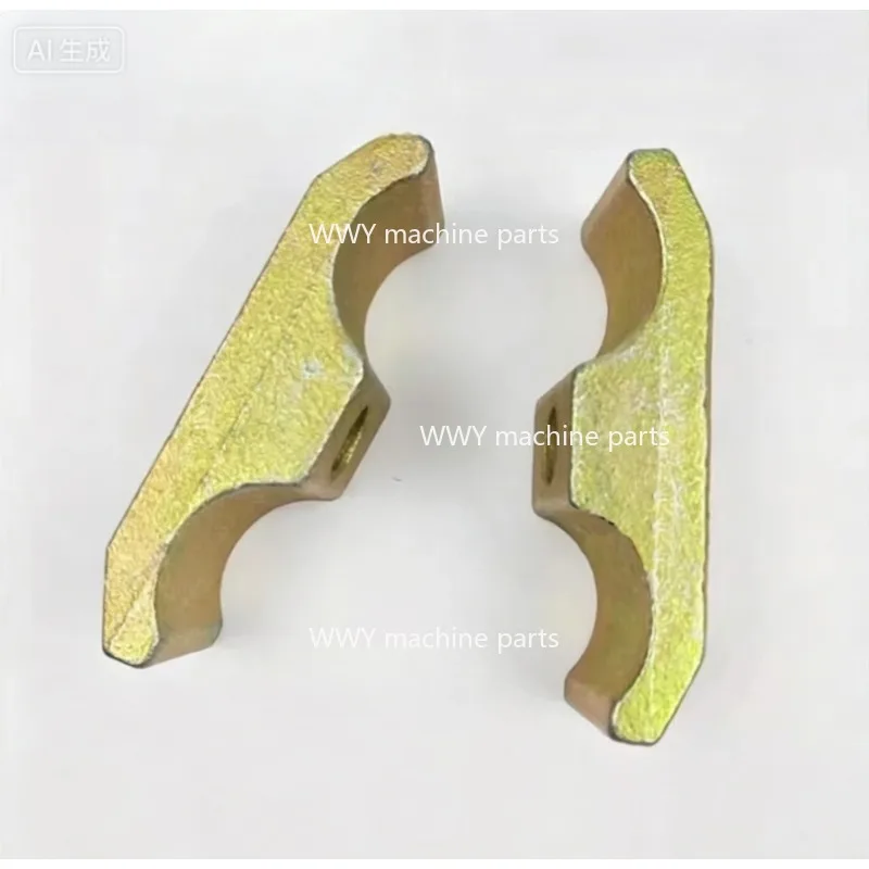 Excavator Boom Pipeline Fixing Clamp, Iron Oil Pipe Clip for Multi-model Excavator Hydraulic Tubing