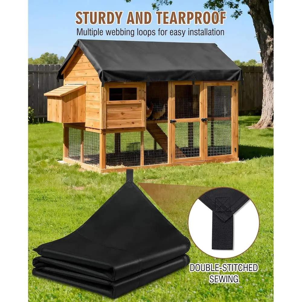 قماش القنب المقاوم للماء عالي التحمل مقاس 7 × 12 قدم مع حلقات حزام معززة للاستخدام الخارجي