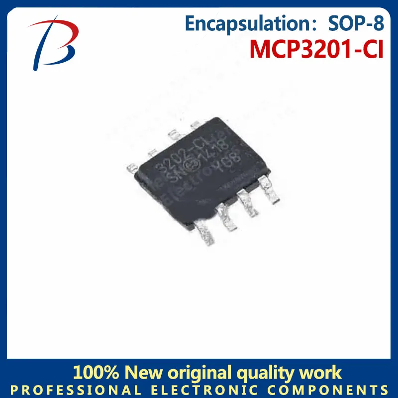 5PCS MCP3201-CI SOP…