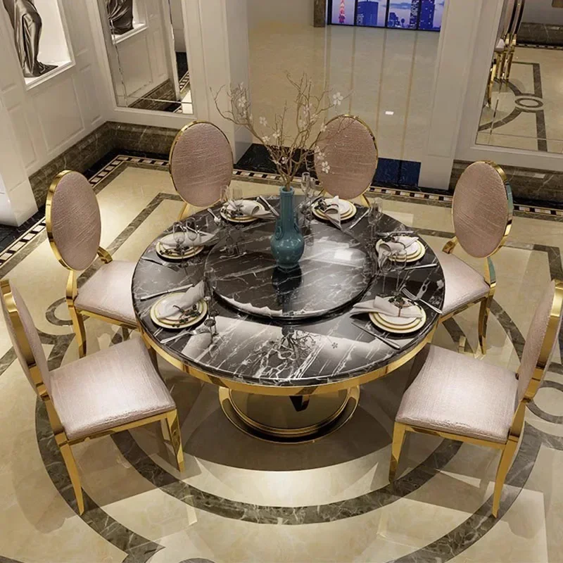 Marble Console Dining Tables Round Nordic Center Living Room Dining Tables Conference Apartment Mesas