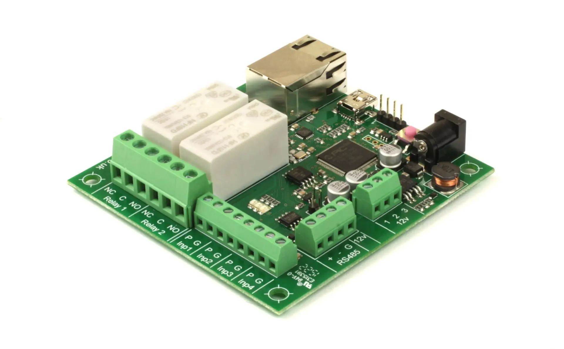 DS2242 - 2 X 16A Ethernet Relay Expansion Module Relay Module Development Board view 3