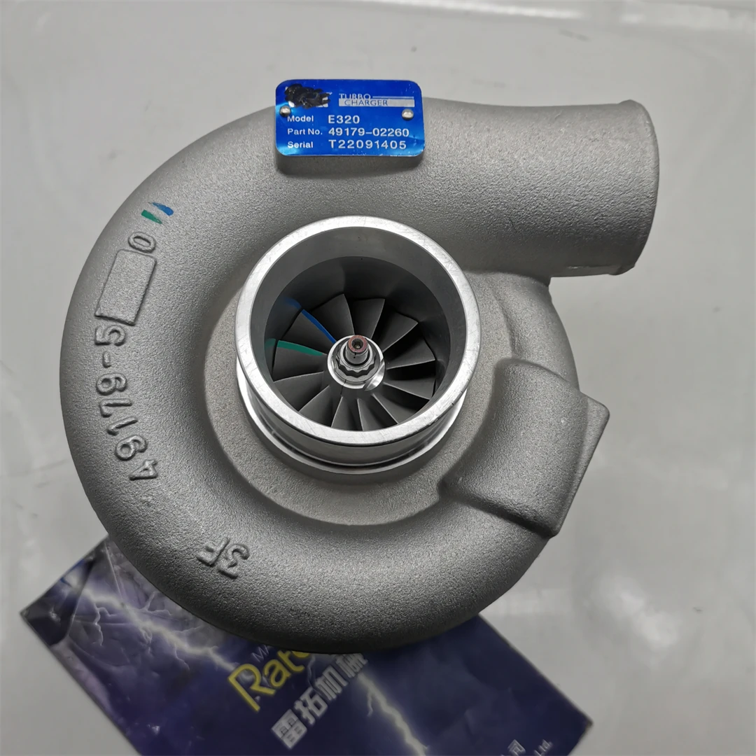 

Popular Hot sell Excavator E318 E320 E320B Turbocharger Gp 5I7952 5I-7952 S6K Engine Turbo 49179-02260