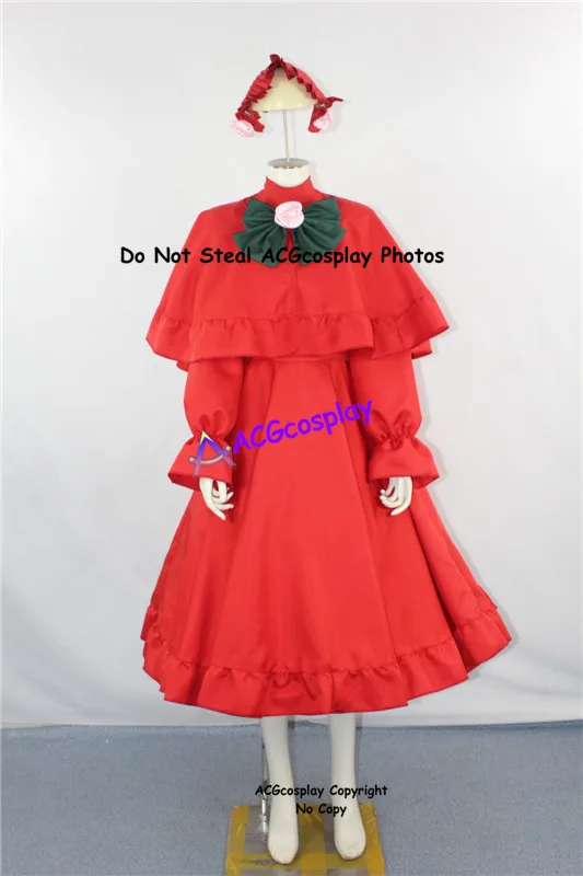 

Rozen Maiden Shinku cosplay costume dress acgcosplay include headdress