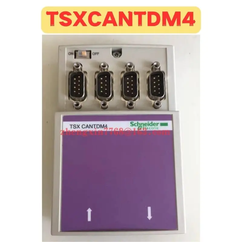 Used Interface Module TSXCANTDM4 Normal Function Tested OK