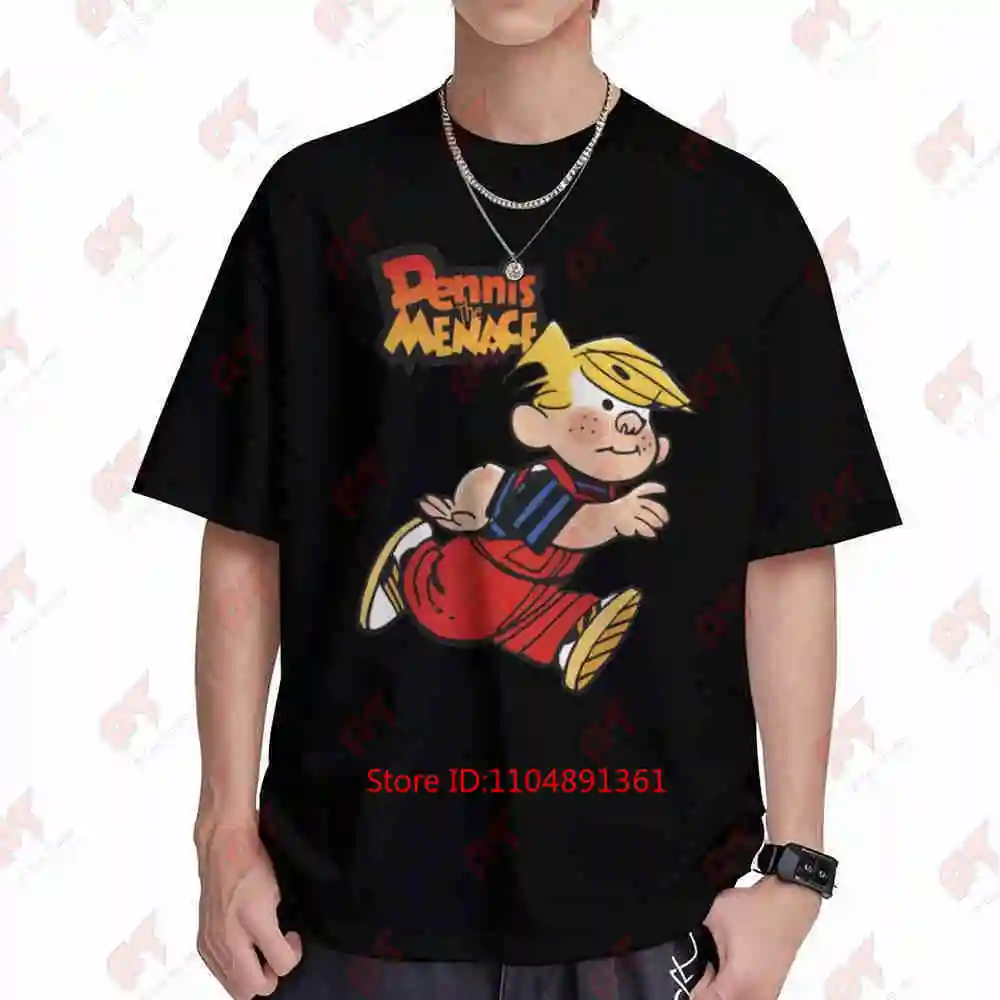 Dennis Menace Short Sleeve Tee 100% Cotton T-Shirt