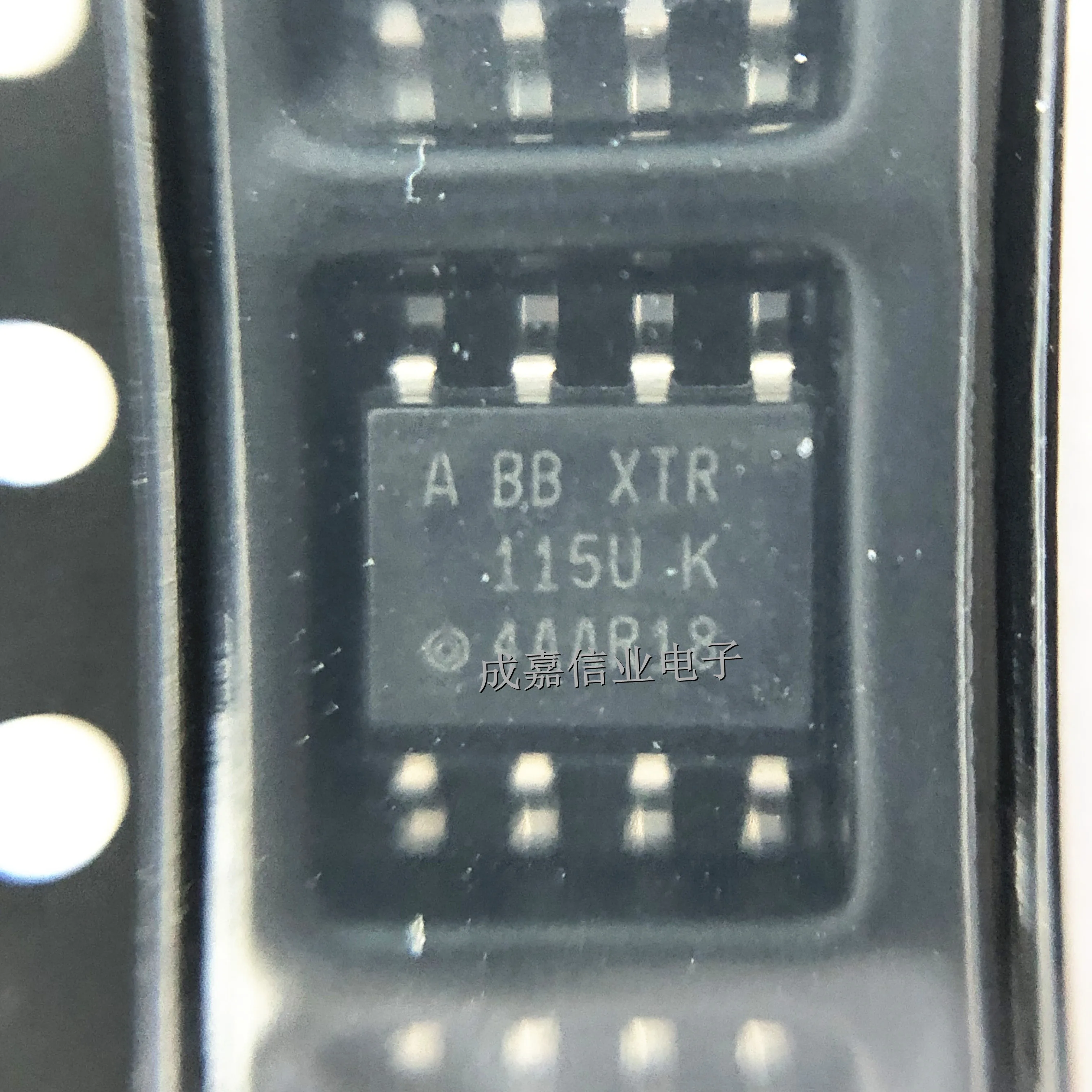 10pcs/Lot XTR115UA/2K5 SOP-8 XTR115UA Sensor Interface 4-20mA Current Loop Transmitters Operating Temperature:- 40 C-+ 85 C