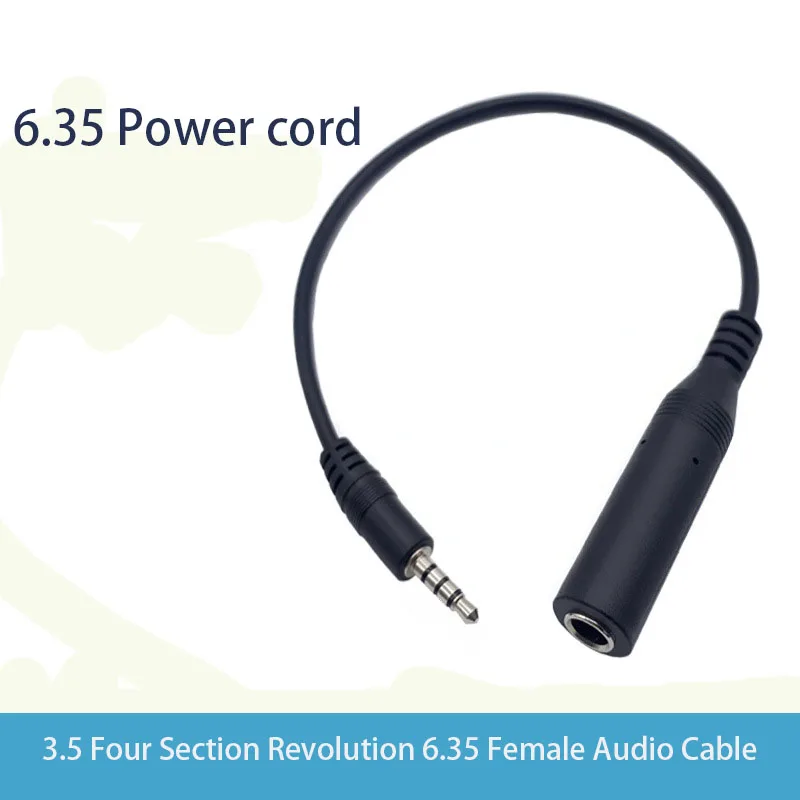 6.35 Female To 3.5 Male Audio Cable, Electric Piano Guitar 6.5 Microphone Cable, Audio Headphone Conversion Cable