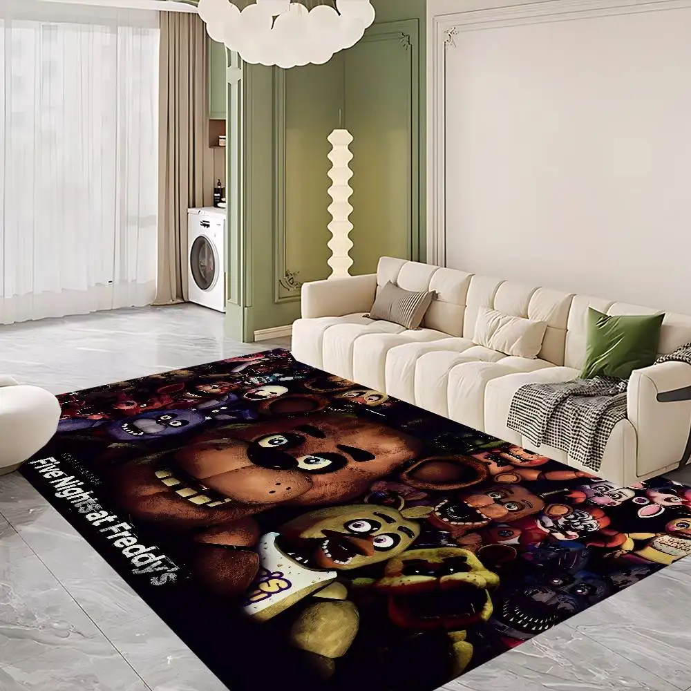 Fnaf Five-nights-At-Freddys Bathroom Mat Anti-slip Absorb Water Long Strip Cushion Bedroon Mat Hotel Decor Mat