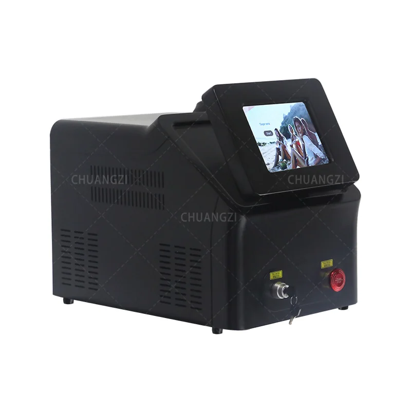 

2025 Latest 808NM diode laser hair removal instrument Ice titanium permanent painless hair removal instrument equipment