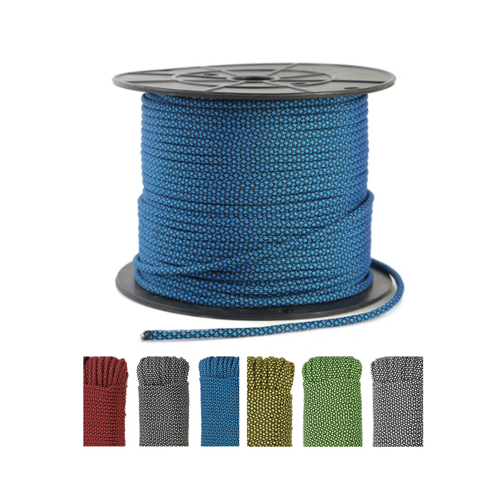 Φ4mm-20m/50m/100m, Umbrella Rope, 9 Core-Outdoor, Mountaineering Assist, Life Saving, Missed Rope, Safety Rope, P341