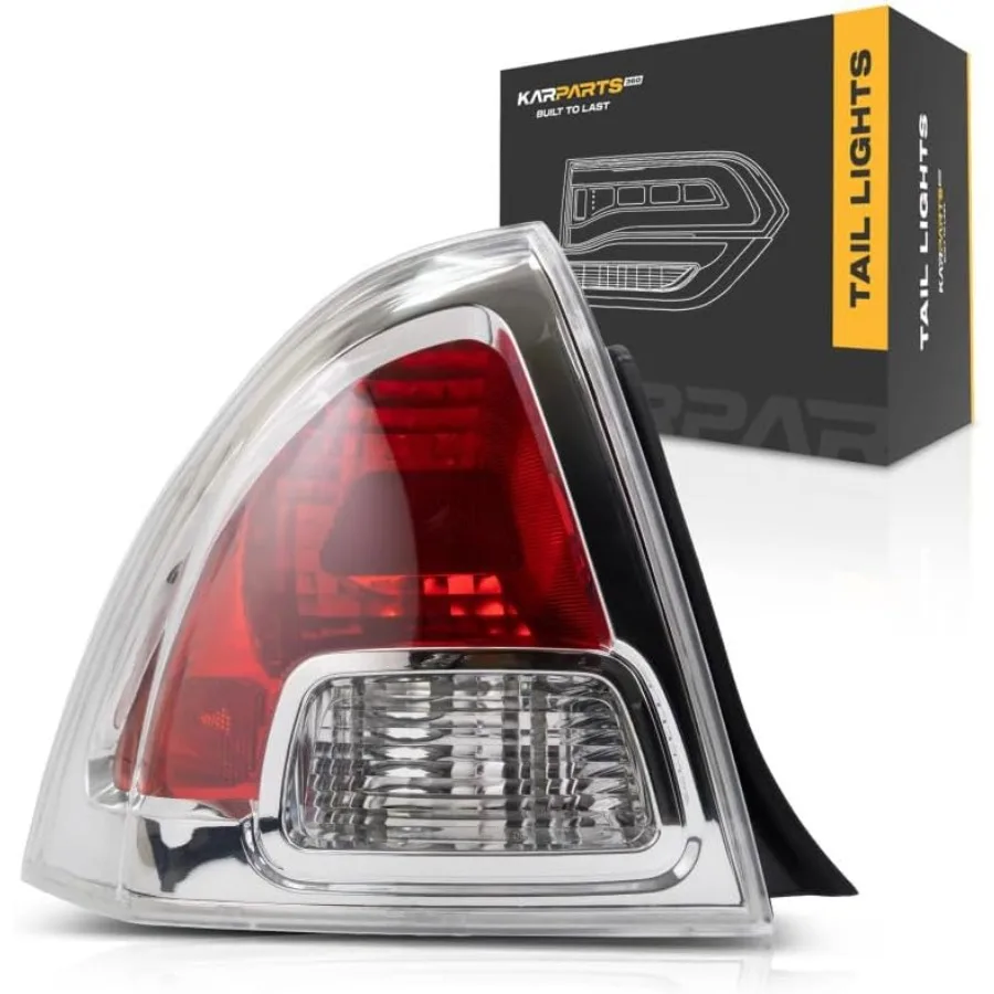 

For Fusion 2006 2007 2008 2009 Tail Light Unit Driver Side High Brightness LED Replacement with Durable Design for Enhanced Ni