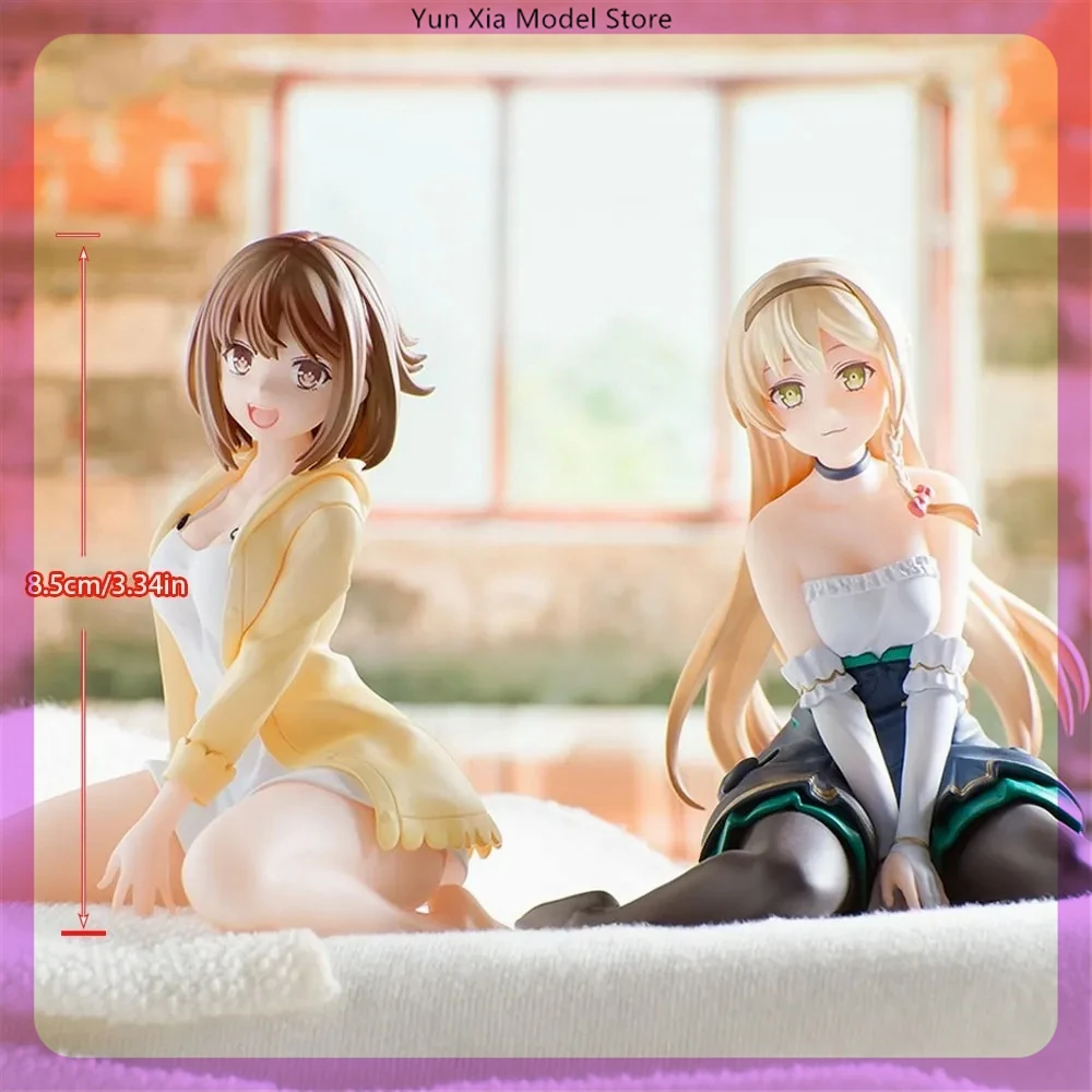 8.5cm Atelier Ryza Reisalin Stout Klaudia Valentz Game Girl Figures Models Statue Models Boys Collectible Ornament Doll Toy Gift