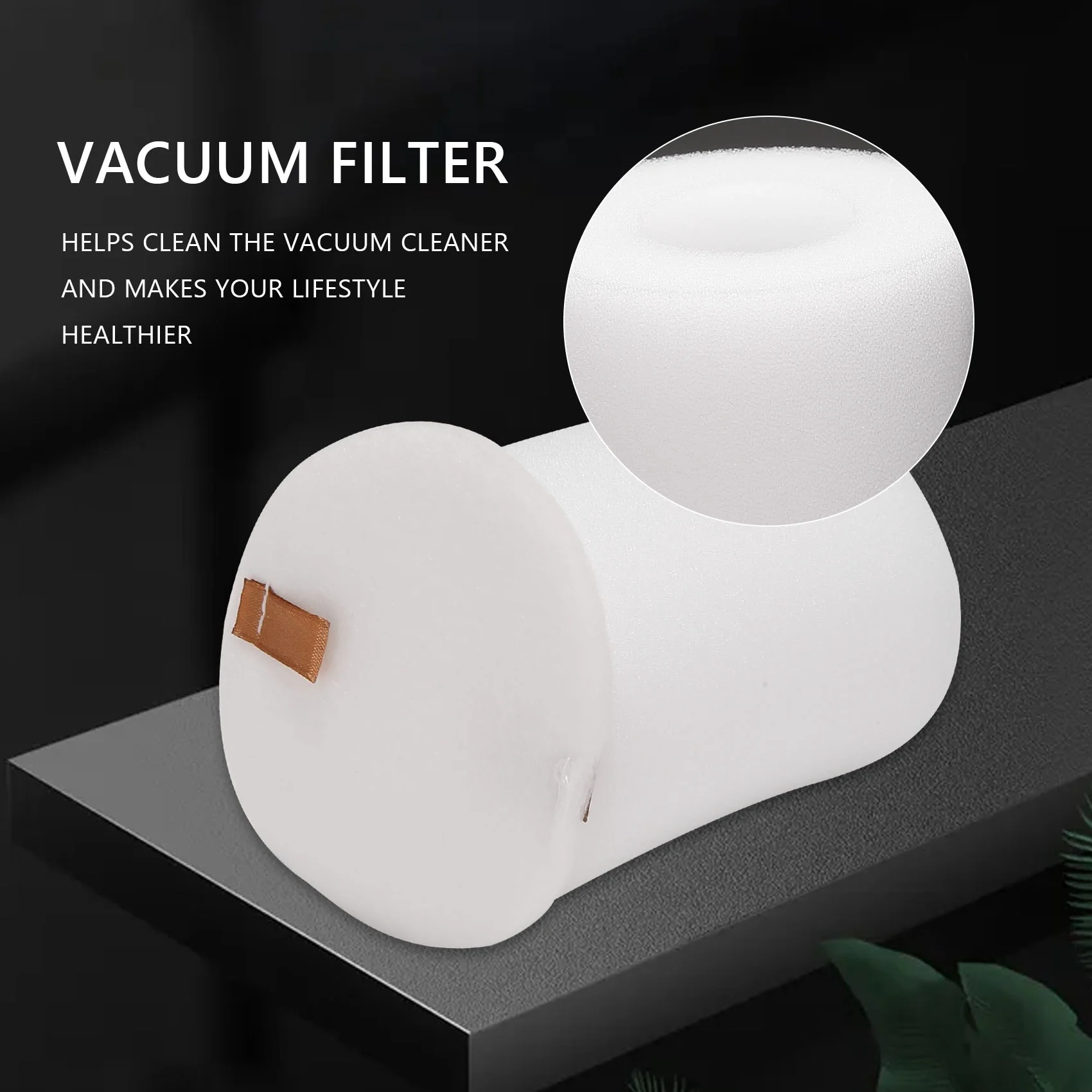 &A11I Replacement Base Pre-Motor Foam Filters for IQ Robot Vacuum R101AE RV1001AE UR1005AE Self-Empty Base