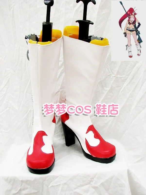 

Tengen Toppa Gurren Lagann Yoko Littner Cosplay Shoes Boots Halloween Carnival Boots Custom Made