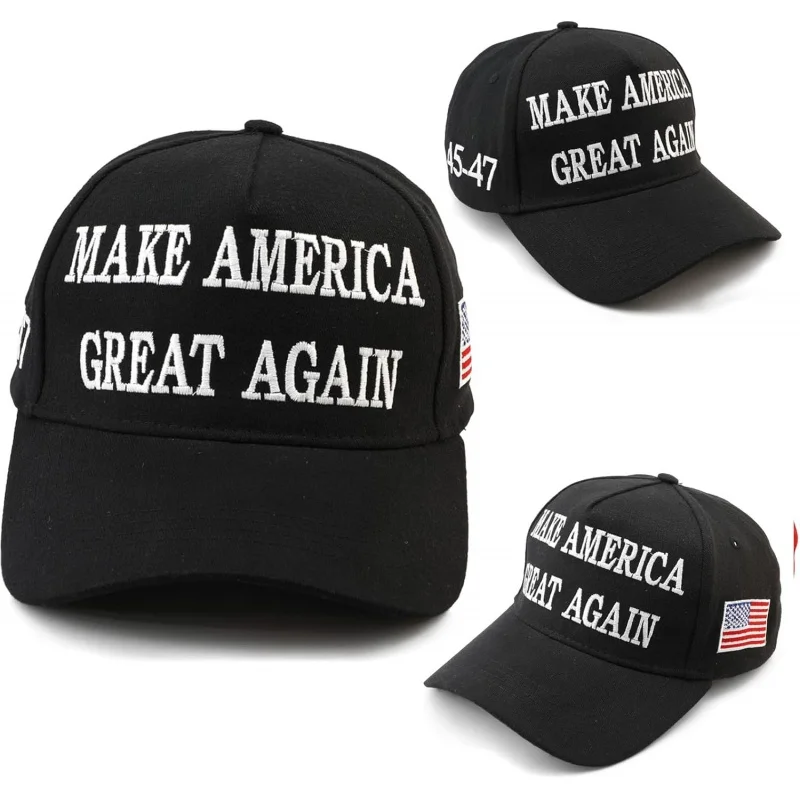 

2024 Make America Great Again Embroidered Adjustable Baseball Cap Trump 45-47 MAGA Hat