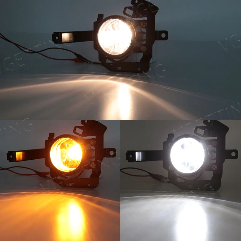 Led Fog Light Foglamps For Mitsubishi Triton/L200 2009 2010 2011 2012 2013 Front Bumper Auto Driving Daylight Accessories