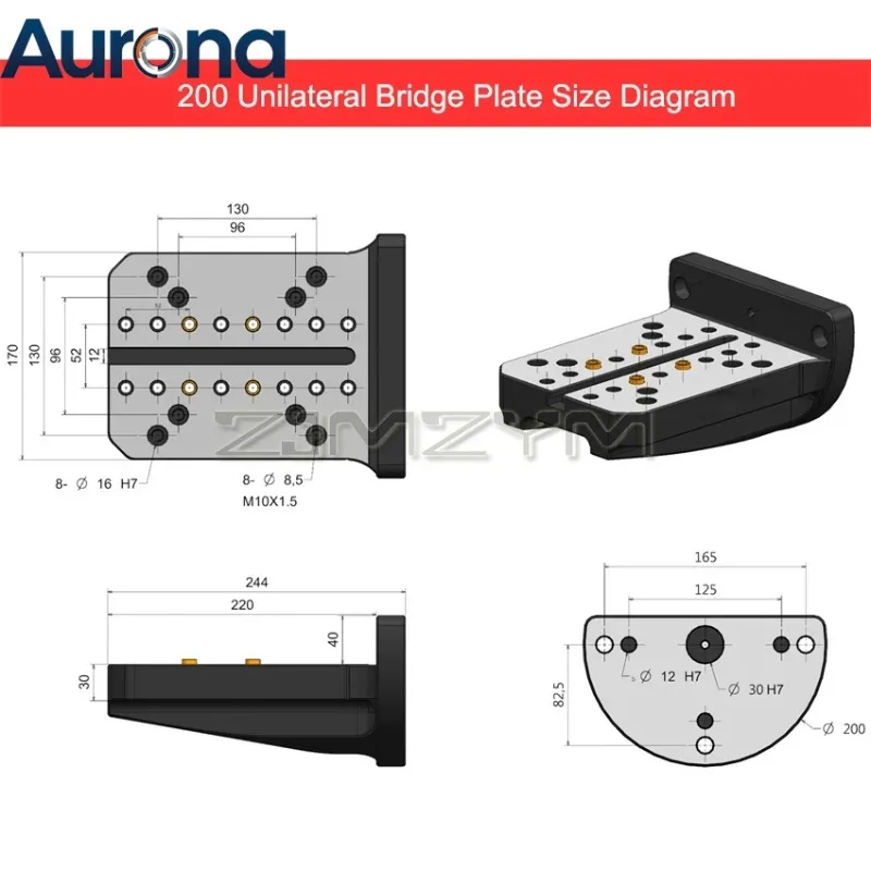 【Industrial】200-type Integral Single-sided Bridge Deck Verticality 0.02 L-Shaped Block Integrated Casting Unilateral Bridge Plat