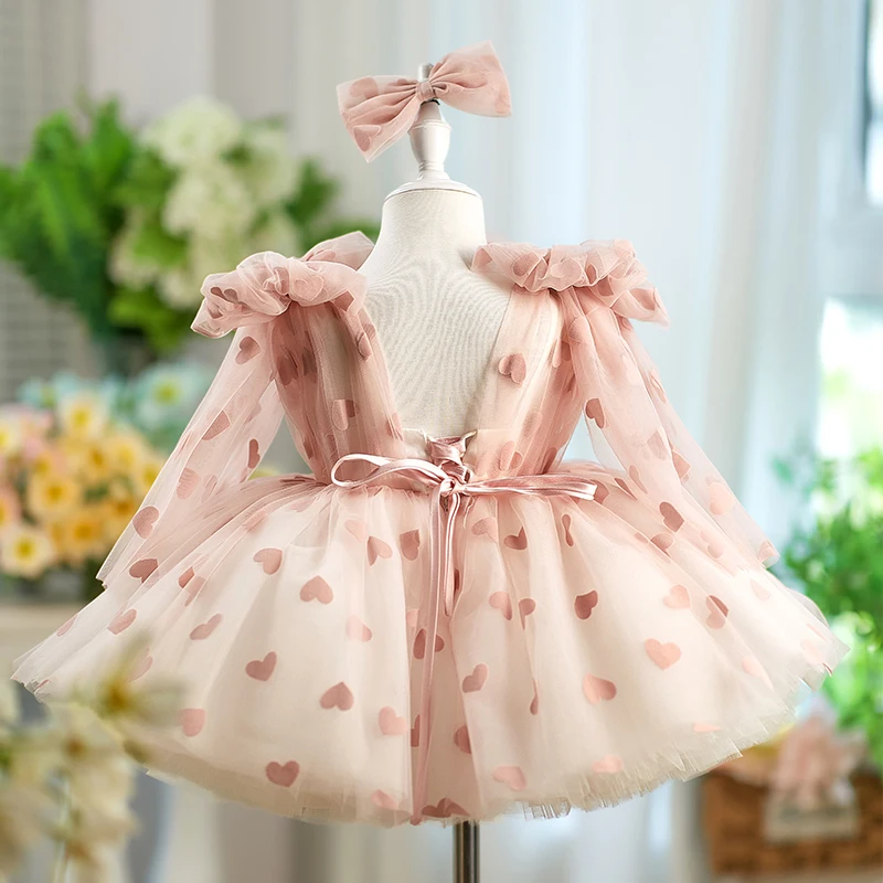 Halloween Carnival Costume Baby Party Dress Flowers Girl Wedding Elegant Party Dress 2-6 Years Old Girl Cosplay Princess Dress