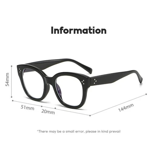 Imagen 2 del producto Gafas graduadas cuadradas con montura de leopardo de 0-0,5-0,75 a-6,0 para miopía, gafas antiluz azul con dioptrías