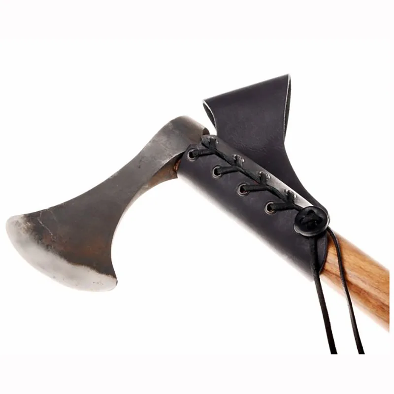 Medieval Renaissance Viking Axe Case Cosplay Leather Sword Case Without Sword