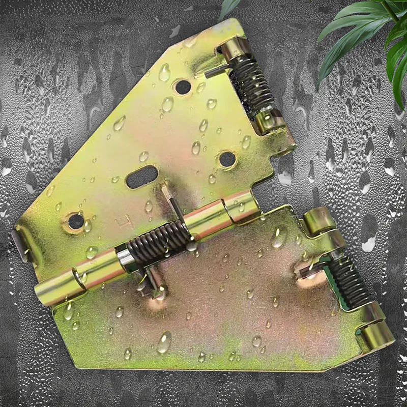 

Square Table To Round Table Support Folding Dining Table Cross Spring Hinge 180° Tabletop Flip Board Furniture Butterfly Hinge