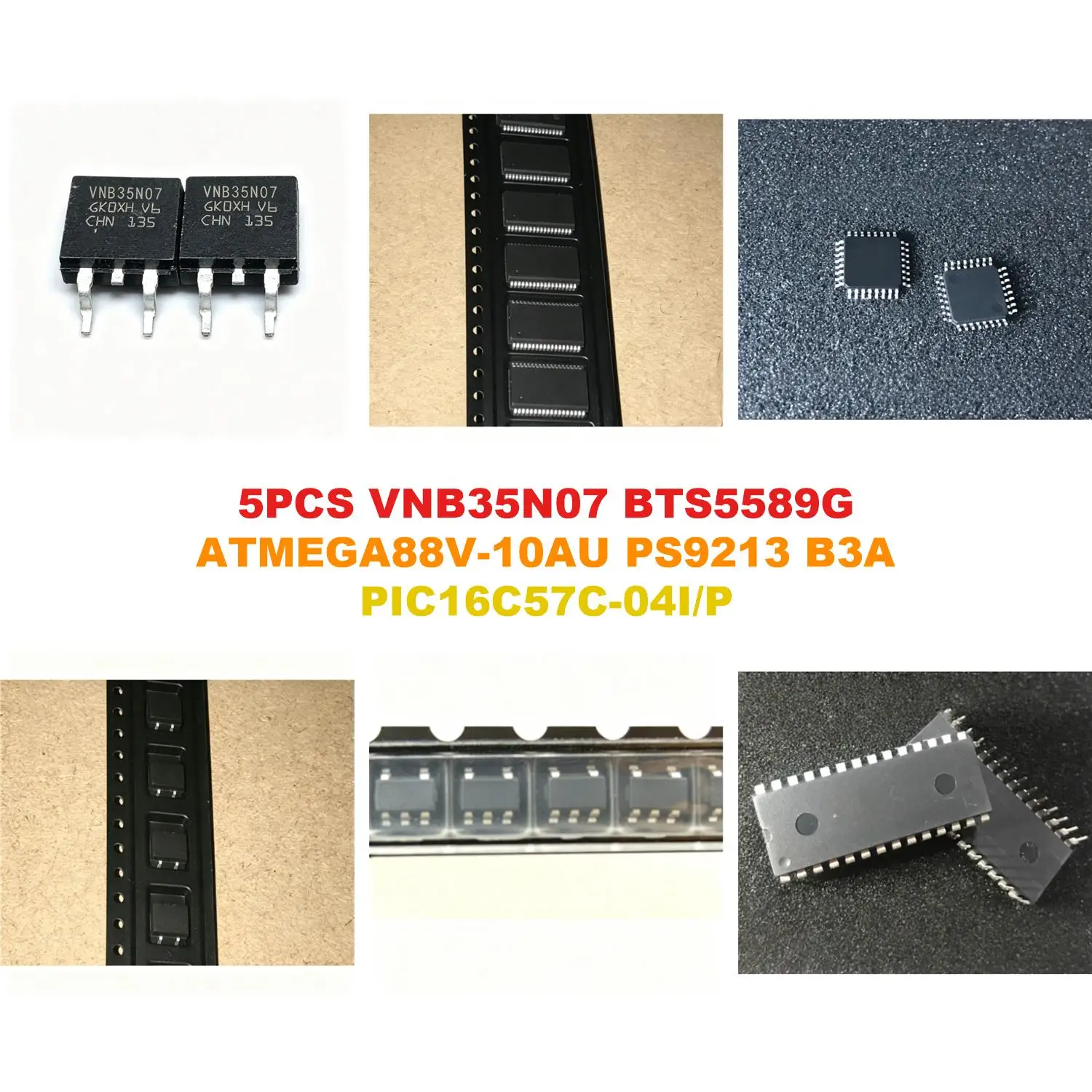 VNB35N07 BTS5589G ATMEGA88V-10AU PS9213 B3A PIC16C57C-04I/P