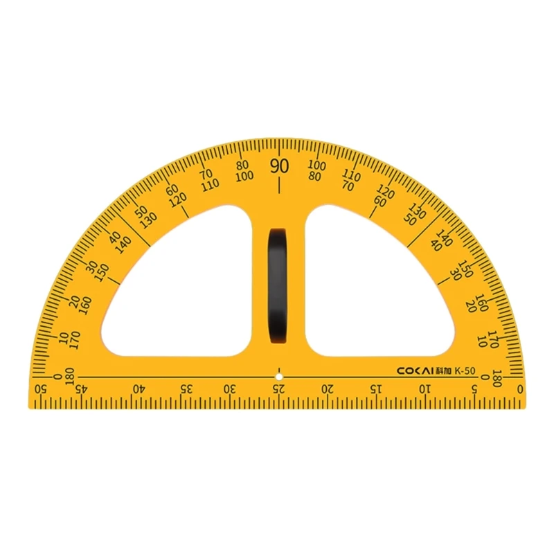 Large Ruler Set Protractor Portable Math Drawing Teaching Tool Y3NC