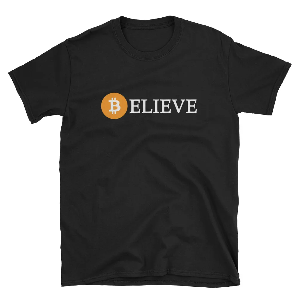 Bitcoin Believe Buy Btc Coin Hodl Moon Crypto Cryptocurrency T Shirt