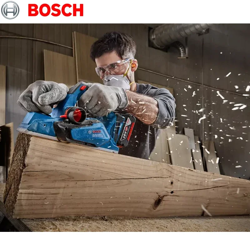 Bosch GHO 185-LI Brushless Cordless Electric Planer BOSCH Professional 18V Woodworking Planer Carpentry Planing Trimmer Tool