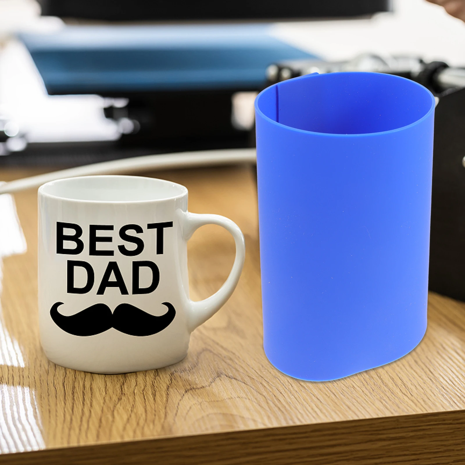 

3 Pcs Mug Silicone Board Set Resistant Sublimation Sleeves Elastic Cup Wraps Tumbler Press Mats High Temp Sleeve Cover