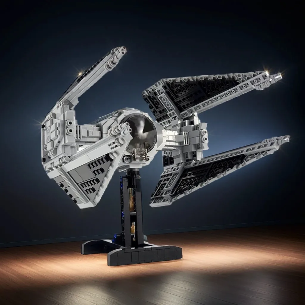 

774 шт., императорский двойной ионный двигатель, Inteeptor, звездное масло, TIE Fighter MOC, образовательная модель «сделай сам», строительные блоки, игрушки на день рождения, подарок