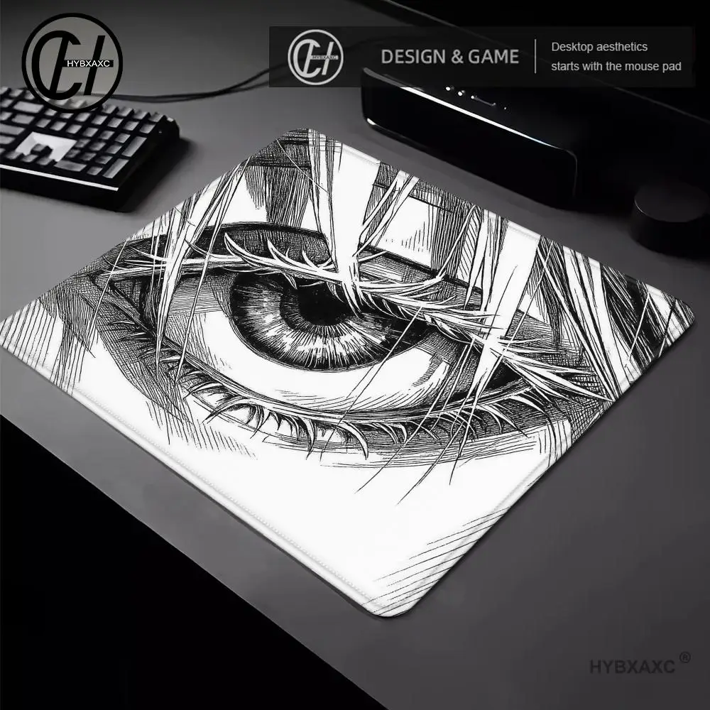 HYBXAXC HD Gaming Mouse Pad Small Mouse Pad 450x400mm Desktop Computer Keyboard Wireless Mouse Boy Girl Gift for Play games