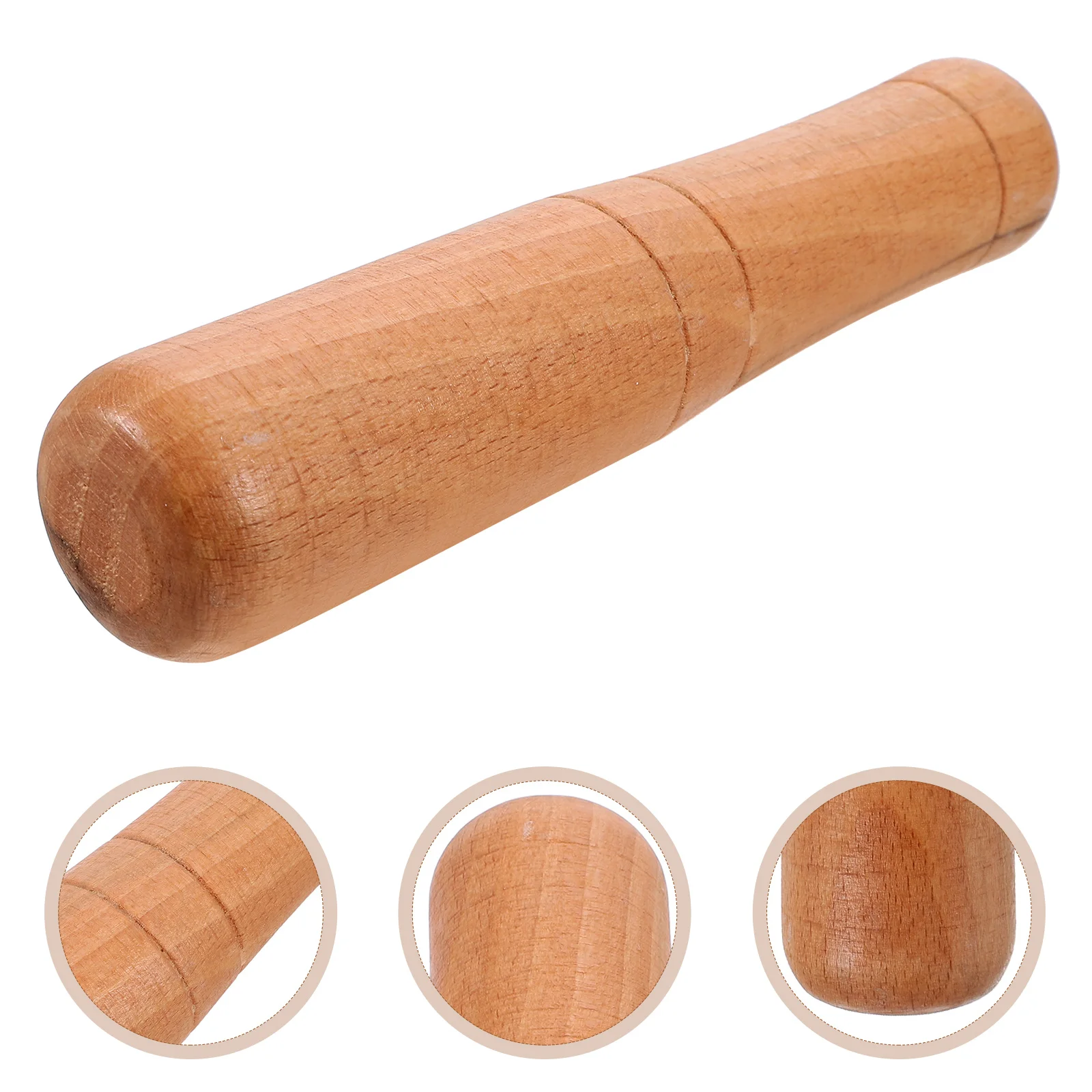 

Pickle Sticks Drink Stirrer Wooden Pestle Grinding Replacement Manual Garlic Crusher Rod Pestles