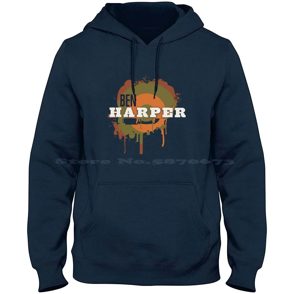 Ben Harper-_ Dripping Target _ Graphic , Inspired By _ Both Sides Of The Gun _ . Ama 100% Cotton Hoodie T Shirt Fleet Foxes