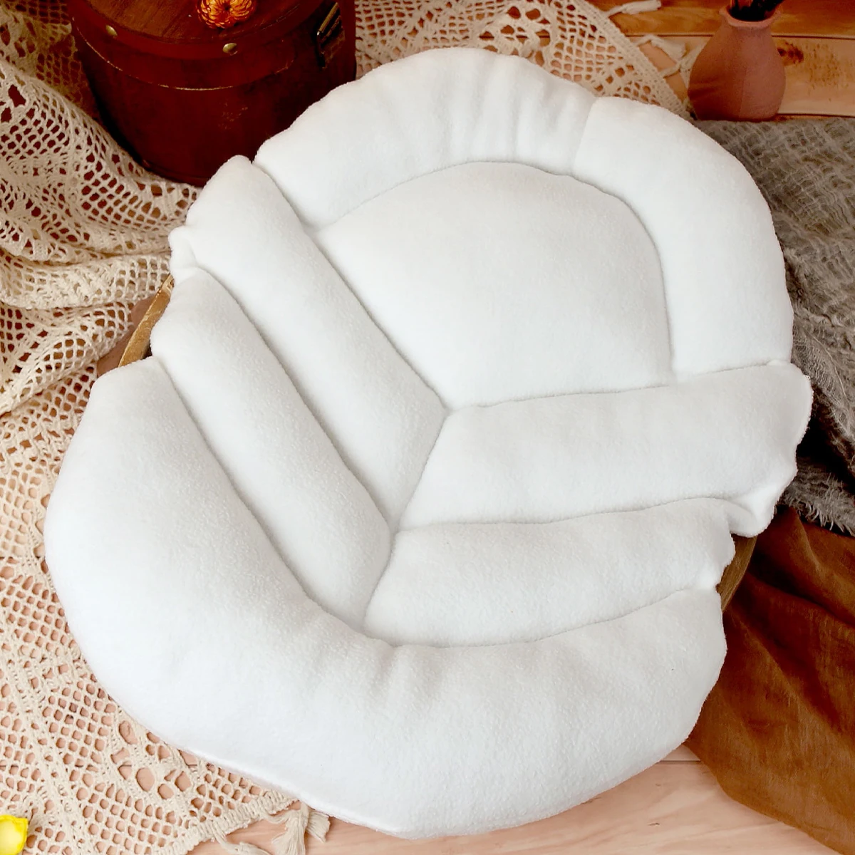 Ylsteed Newborn Posing Mat Cushion Cosy Newborn Posing Pillow Basket Filler Adorable Infant Photo Props Photography Accessories image 2