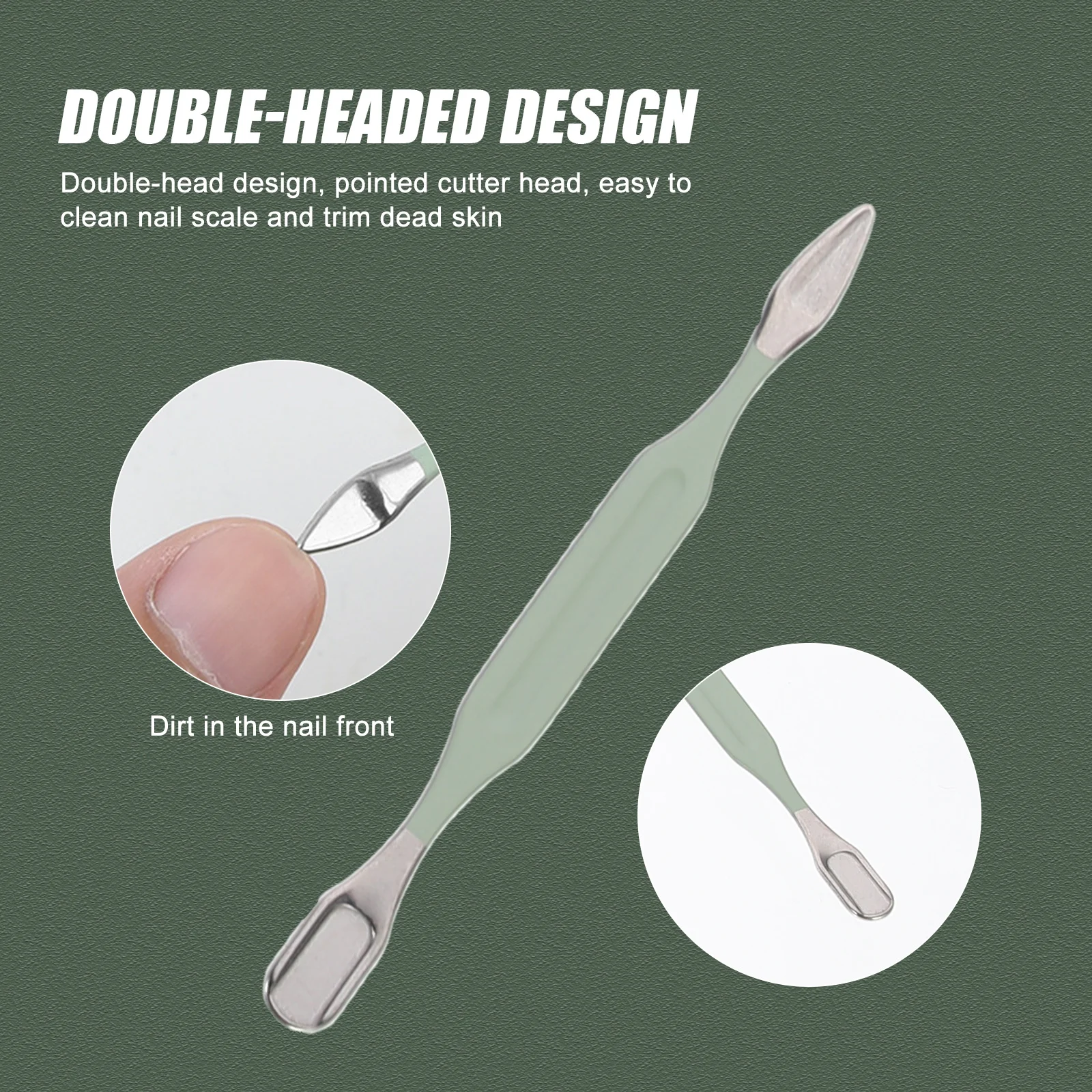 1 set di accessori per manicure premium, tagliaunghie durevoli, forchetta a forma di Y, kit per pedicure da viaggio, set per manicure