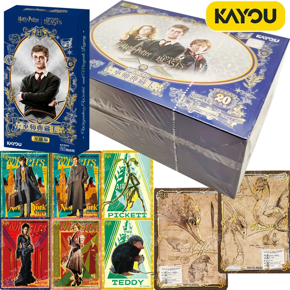

Genuine Kayou Harry Potter Collection Cards Severus Snape Draco Malfoy Exquisite and Creative Movie Peripherals Cards Toys Gifts