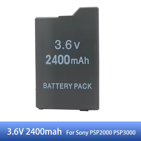 2400mah 3.6V Li-ion Rechargeable Battery for Sony PSP2000 PSP3000 PSP 2000 3000 PSP-S110 PlayStation Portable Gamepad