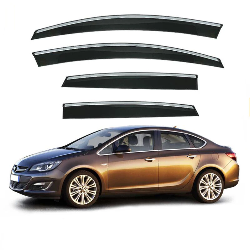 Window Visor Window Deflector Awnings & Shelters For Opel Astra J 2009 2010 2011 2012 2013 2014